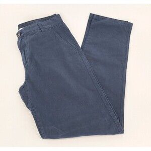 Everlane‎ Pants Mens 31 x 31 Washed Navy Uniform Chino Slim Work Pants